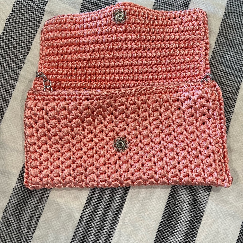 Handmade crochet bag from Capri, Italy